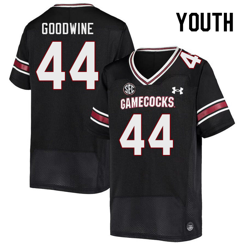 Youth #44 Monkell Goodwine South Carolina Gamecocks College Football Jerseys Stitched-Black